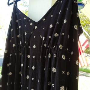 Old Navy Paisley Cotton Maxi Dress